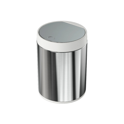 주문 지원실 공간 선택 1.5L OEM 스테인리스 스틸 데스크톱 미니 쓰레기통 온라인 제조
