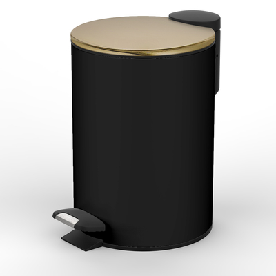 주문 편리한 롤링 커버 발 페달 비인 3L/5L/8L/12L/20L/30L 스테인리스 스틸 쓰레기통 위생적인 쓰레기 수집 온라인 제조