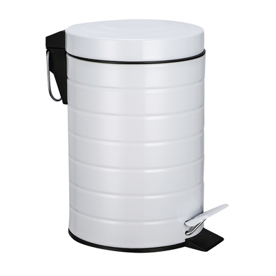 주문 스테인레스 스틸 롤링 커버 지속 가능한 폐기물 관리용 먼지통 3L/5L/8L/12L/20L/30L 둥근 쓰레기통 온라인 제조