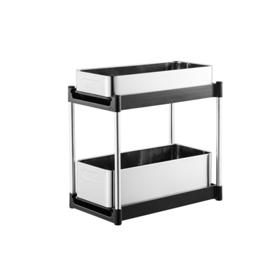 2층 스테인리스 스틸 부엌 랙 1kg 395*230*389mm