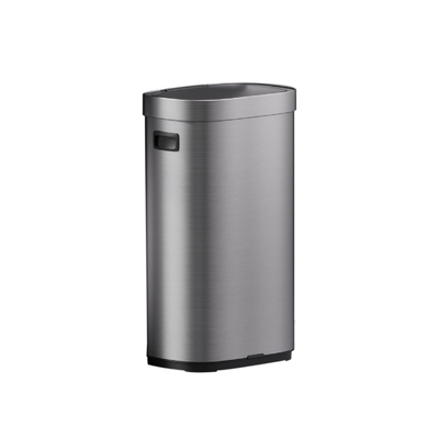 자동 쓰레기통 80L 스테인레스 스틸 스마트 센서 쓰레기통 거실